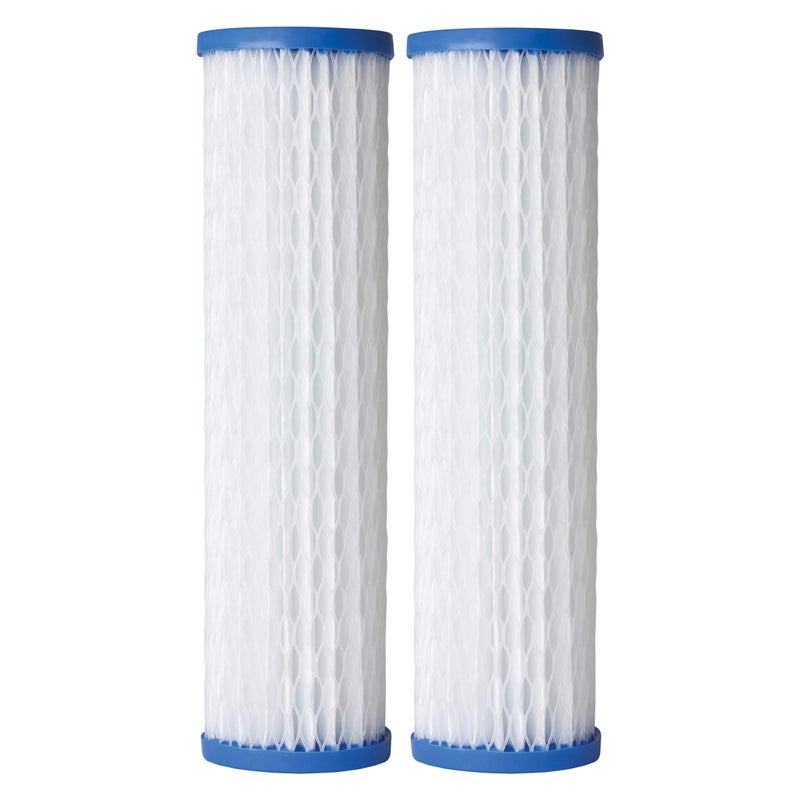 AO Smith 2.5"x10" 40 Micron Sediment Water Filter Replacement Cartridge - 2 Pack - For Whole House Filtration Systems - AO-WH-PRE-RPP2 - Image 1